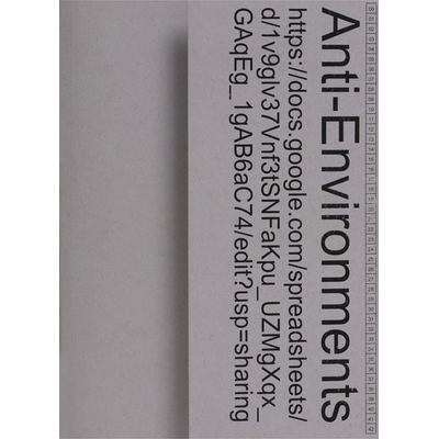 Anti-Environments, Taschenbuch von Luis Adrian Borchardt, Scheidegger & Spiess, 978-3-03942-336-1