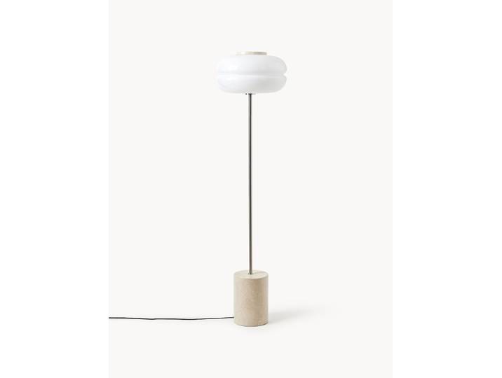 Lampadaire avec pied en marbre Bun