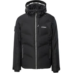 Fitanu, Herren, Skijacke, Kurtka męska Męska Kurtka ocieplana CERTIS PRIMALOFT (L), Schwarz