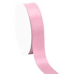 Satinband, rosa, 25 mm, 25 m