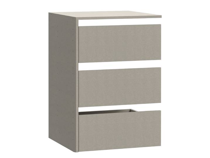 home24 Ladeblok type A 54 x 78 x 53cm grijs gefolieerde spaanplaat