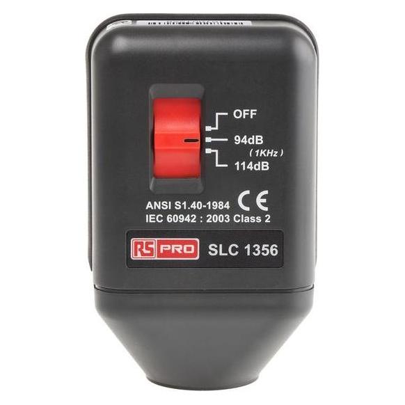 RS PRO Sound Level Meter Calibrator (1232229)