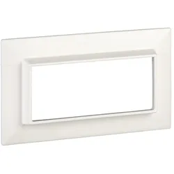 Schneider Electric 5594576 Wandrahmen TTI-CR123 für Kanal 123x72 RAL9016 Material: ABS Typ:TTI-CR123