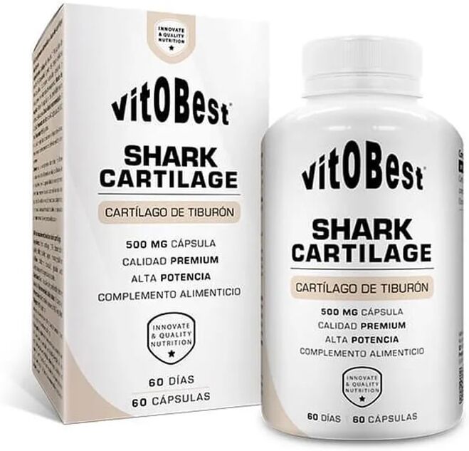 Vitobest Cartilagem De Tubarão 500 mg 60 VCaps