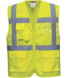 Mesh-Warnweste "ATHEN EXECUTIVE" Kl. 2 - XXL - gelb