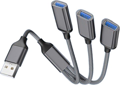 INF USB naar 3-poorts USB-splitteradapter