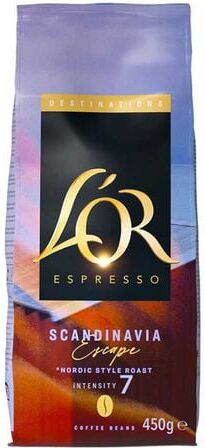 lOr L'or Espresso – Kaffeebohnen – Scandinavia Escape – 450g - MaxiCoffee