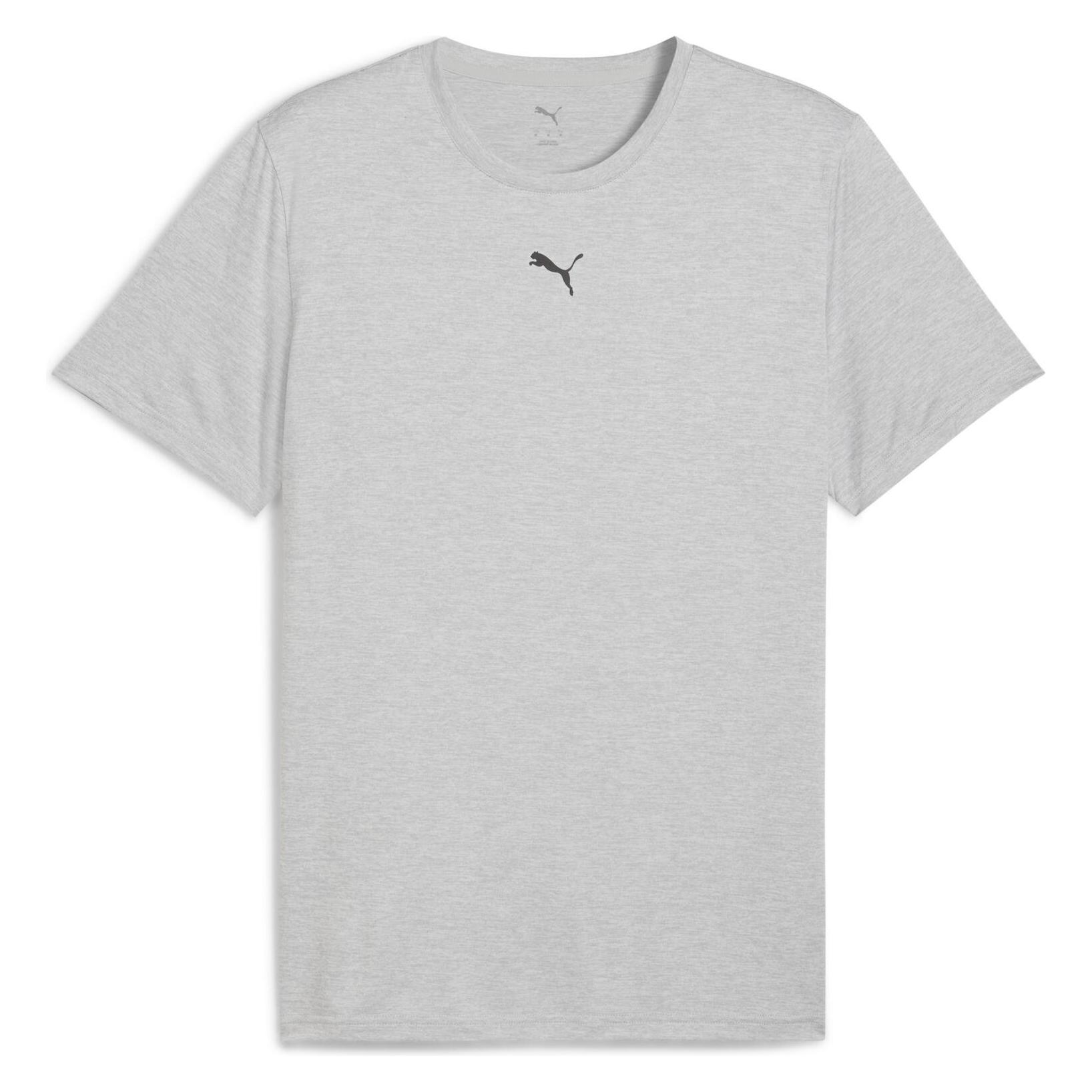 Puma M TAD ESSENTIALS HEATHER CAT Tee (CF small cat) (S) (525920)