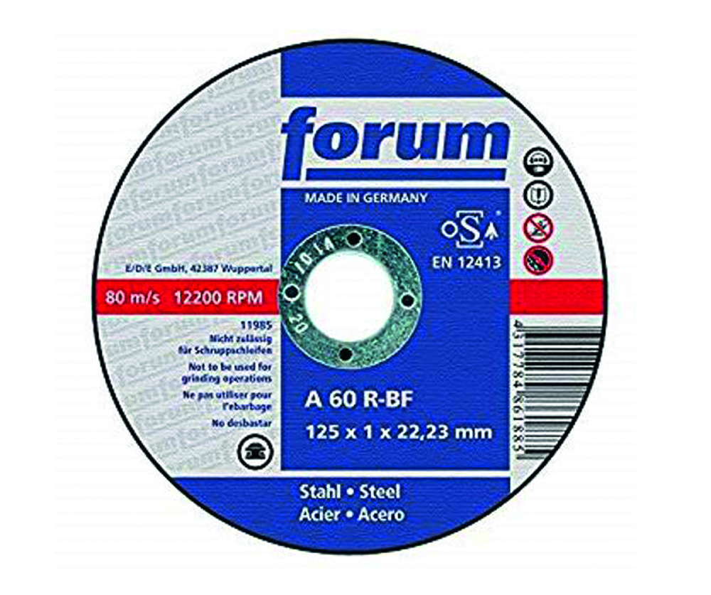 FORUM Trennscheibe dünn - Stahlbearbeitung 4233303103