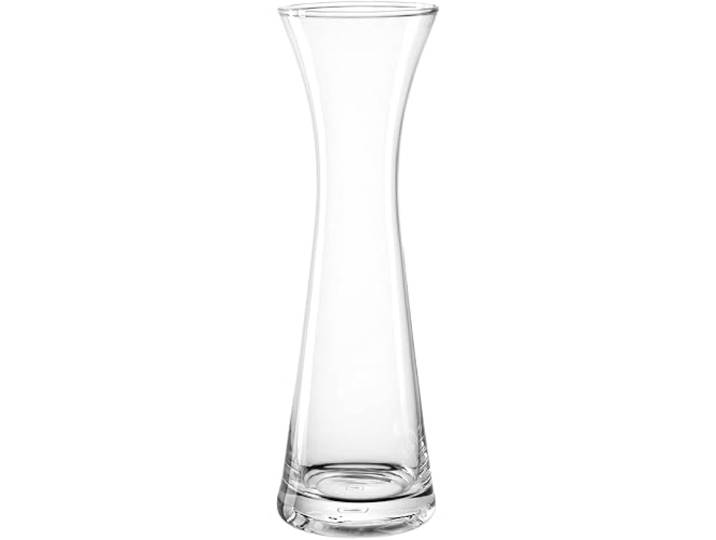 Leonardo Home GIA Solifleurvase 1 Stück Schlichte Vase für einzelne Blumen & Sträuche minimalistisches Design Ø3,3 cm Elegantes Tischaccessoire Höhe 25 cm klar 025373