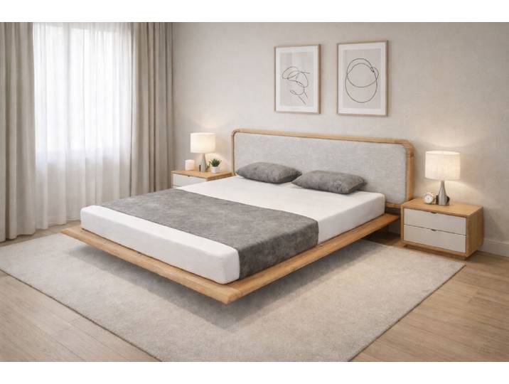 Massivholzbett ECLIPSE II Buche 180x200
