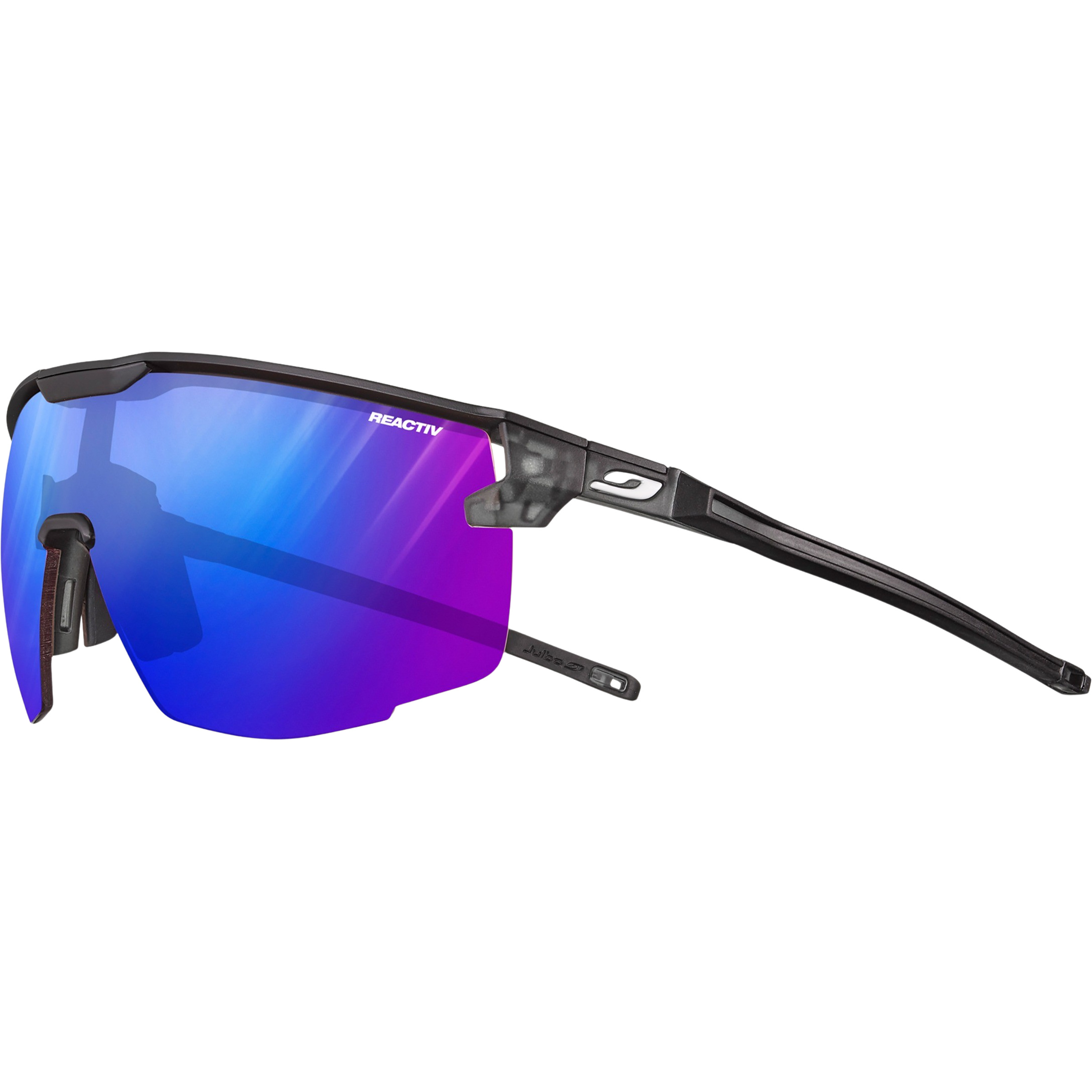 Julbo Ultimate Reactiv 1-3 High Contrast Sportbrille Sportbrillen & Sportsonnenbrillen schwarz Größe L Bergsteigen | Mountainbike