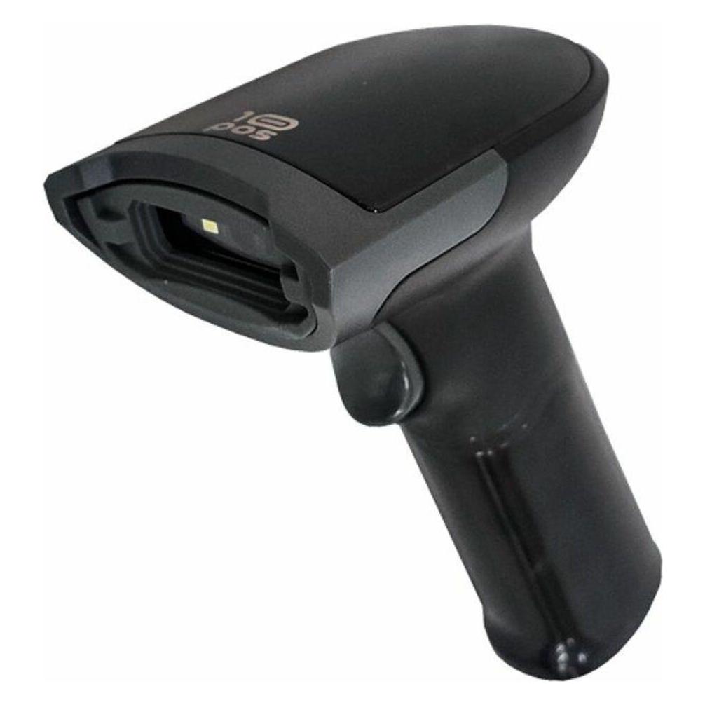 10Pos LECTOR CODIGO DE BARRAS 1D & 2D IS-300 WIRELESS 100M NEGRO SOPORTE INC (1D-Barcodes, 2D-Barcodes) (IS-300WN)
