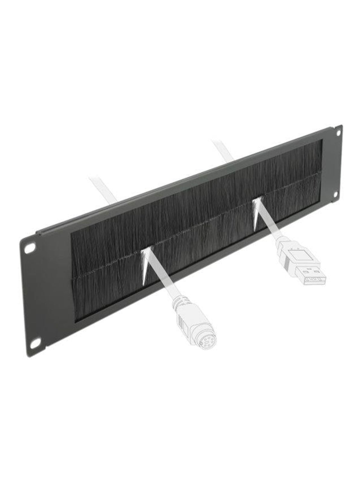 DeLOCK Cable Management Brush Strip
