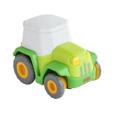 HABA 2013382001 - Cars Traktor mit Schwungmotor, Spielzeugauto