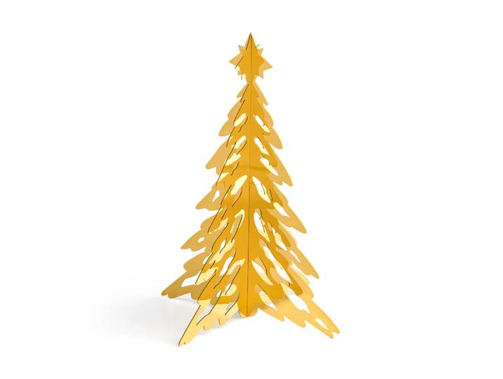 Cooee Design Sapin décoratif Pinetree 20 cm Laiton