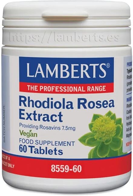 Lamberts Rhodiola Rosea 1200 mg 60 Tabs