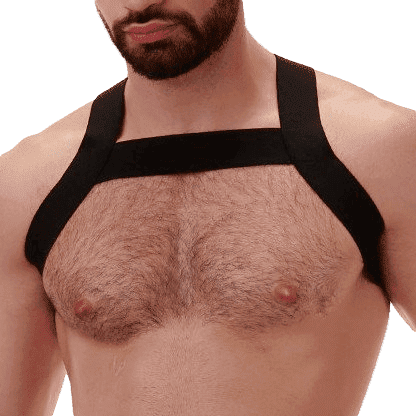 Barcode Berlin Harnais élastique Matt Noir