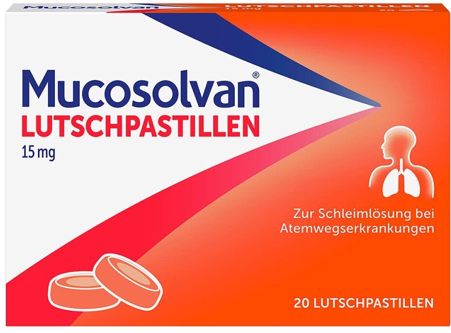 Mucosolvan Lutschpastillen, Hustenlöser Ambroxol