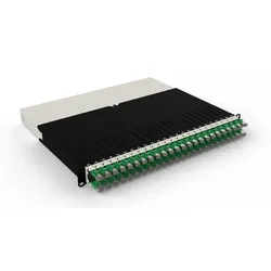PATCHBOX.one Boxes Cat 6A 8HE STP 0,8m grün