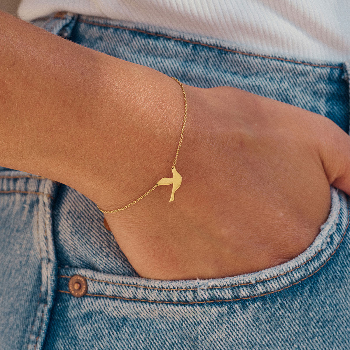 Edblad Dove armband Gold 123566