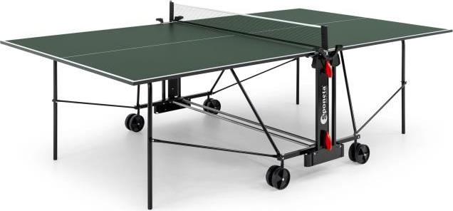Tischtennisplatte, SPONETA Compact, Innenbereich, 274 x 165,5 x 76 cm, 16 mm Platte, Grün, Inkl. Netz