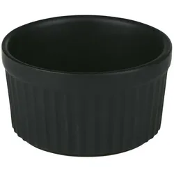 alpina Ofenförmchen 2er Set, Auflaufform, Schwarz