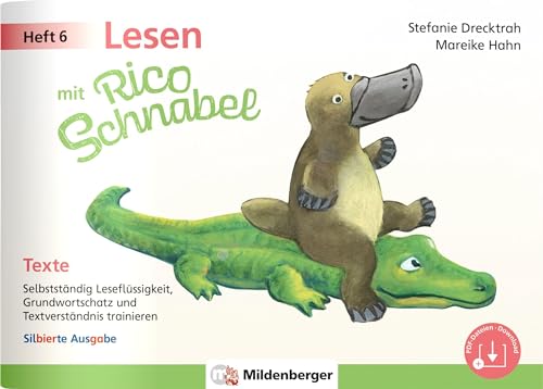 Stefanie Drecktrah - Lesen mit Rico Schnabel, Heft 6: Texte - silbierte Ausgabe: Selbstständig Leseflüssigkeit, Grundwortschatz und Textverständnis trainieren (Rico Schnabel: Übungshefte Deutsch) - Preis vom 13.10.2026 11:25:28 h