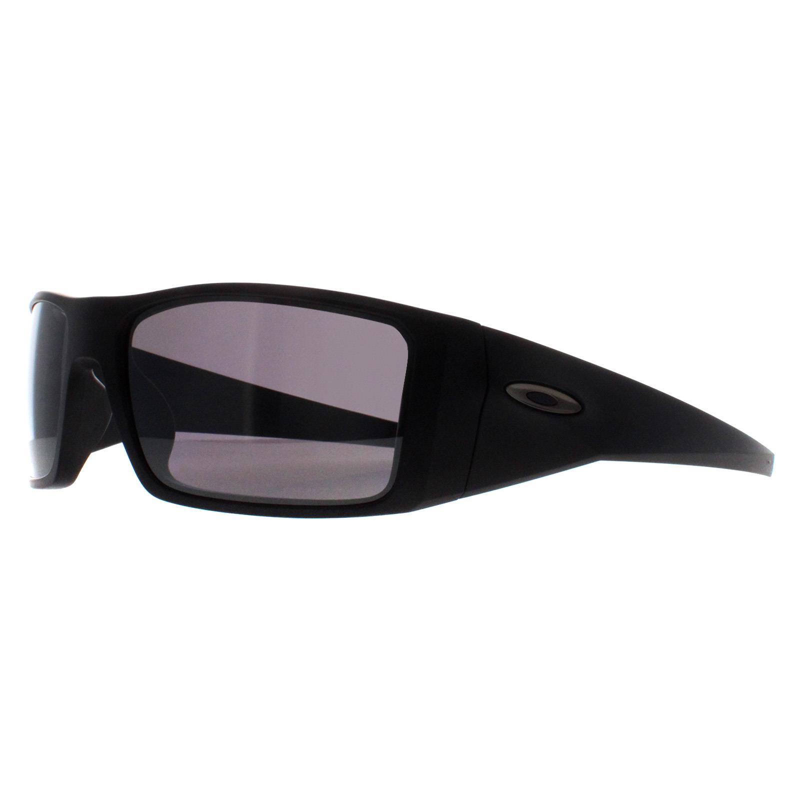 Oakley Wrap Unisex Mat Zwart Prizm Zwart Gepolariseerd Heliostaat