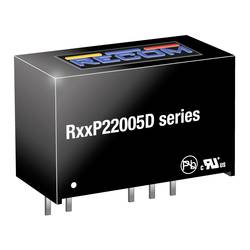 RECOM R05P22005D DC/DC-Wandler 5 V -5 V, 20 V -0.2 A 2 W Anzahl Ausgänge: 2 x Inhalt 1 St.