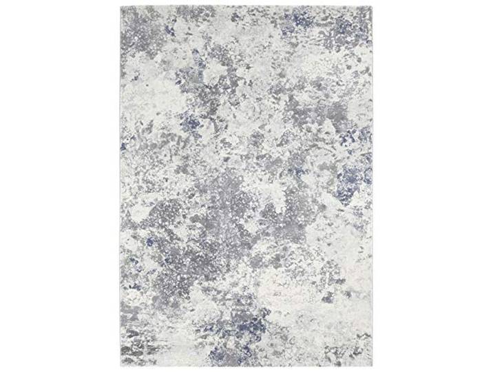 Elle Decor laagpolig tapijt Fontaine crème grijs blauw, 120x170 cm