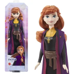 Disney Die Eiskönigin Spielzeug, Anna-Modepuppe mit Accessoires