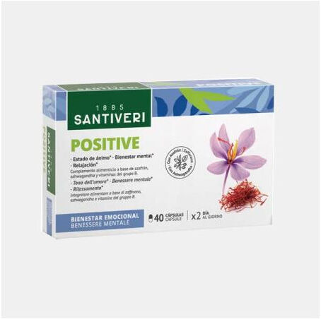 SANTIVERI POSITIVE 40 CAPSULAS