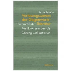 Vorlesungsszenen der Gegenwartsliteratur, Fachbücher von Kevin Kempke