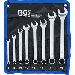 BGS Maul-Ringschlüssel-Satz | SW 6 - 19 mm | 8-tlg.