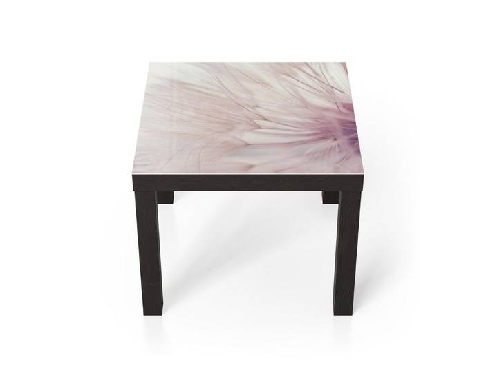 DEQORI Couchtisch 'Zarte Pusteblume', Glas Beistelltisch Glastisch modern