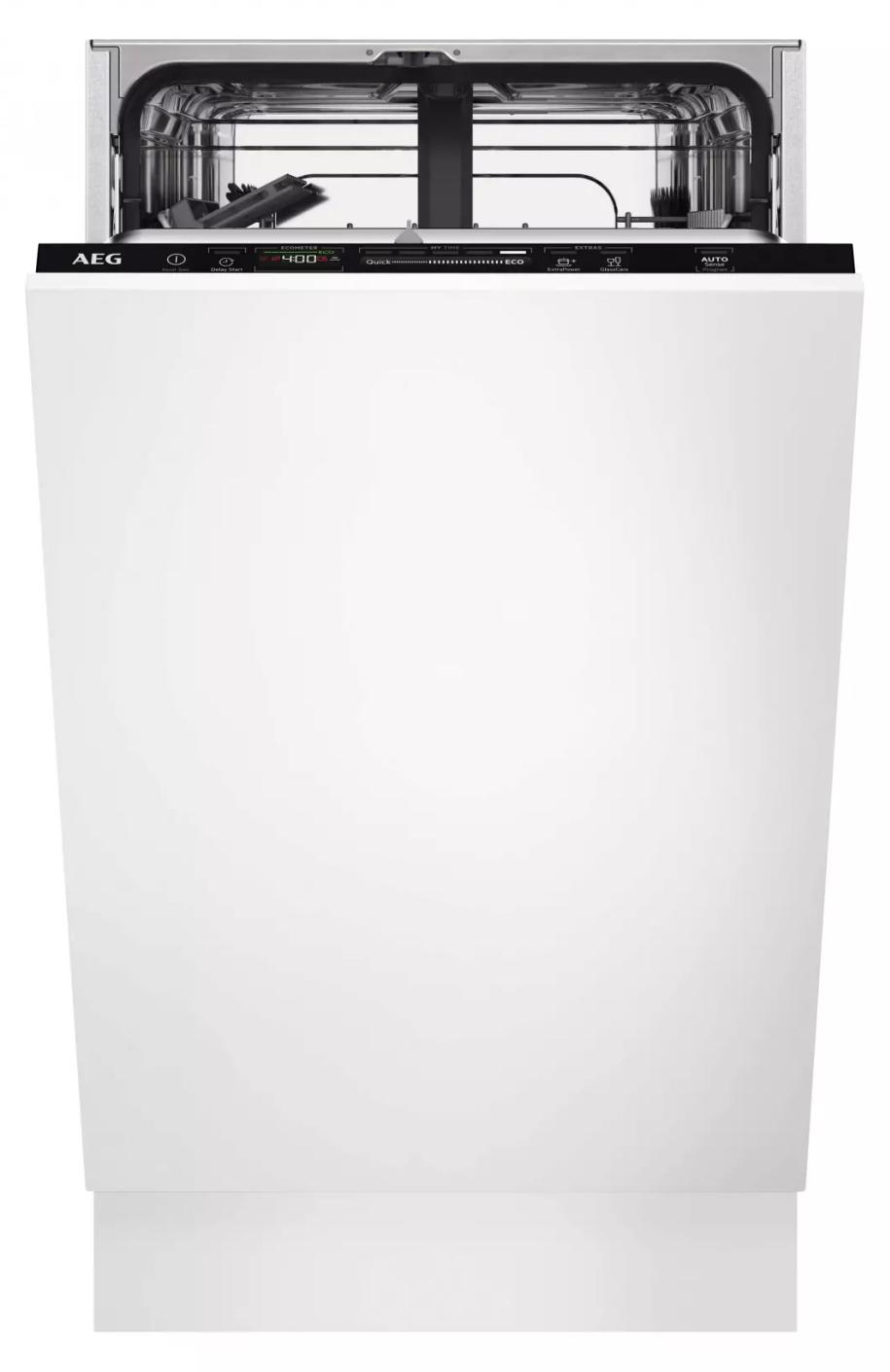 AEG FSE62417P, Halb integriert, Single (45 cm breit), 1,5 m, Korb, 9 Maßgedecke, B