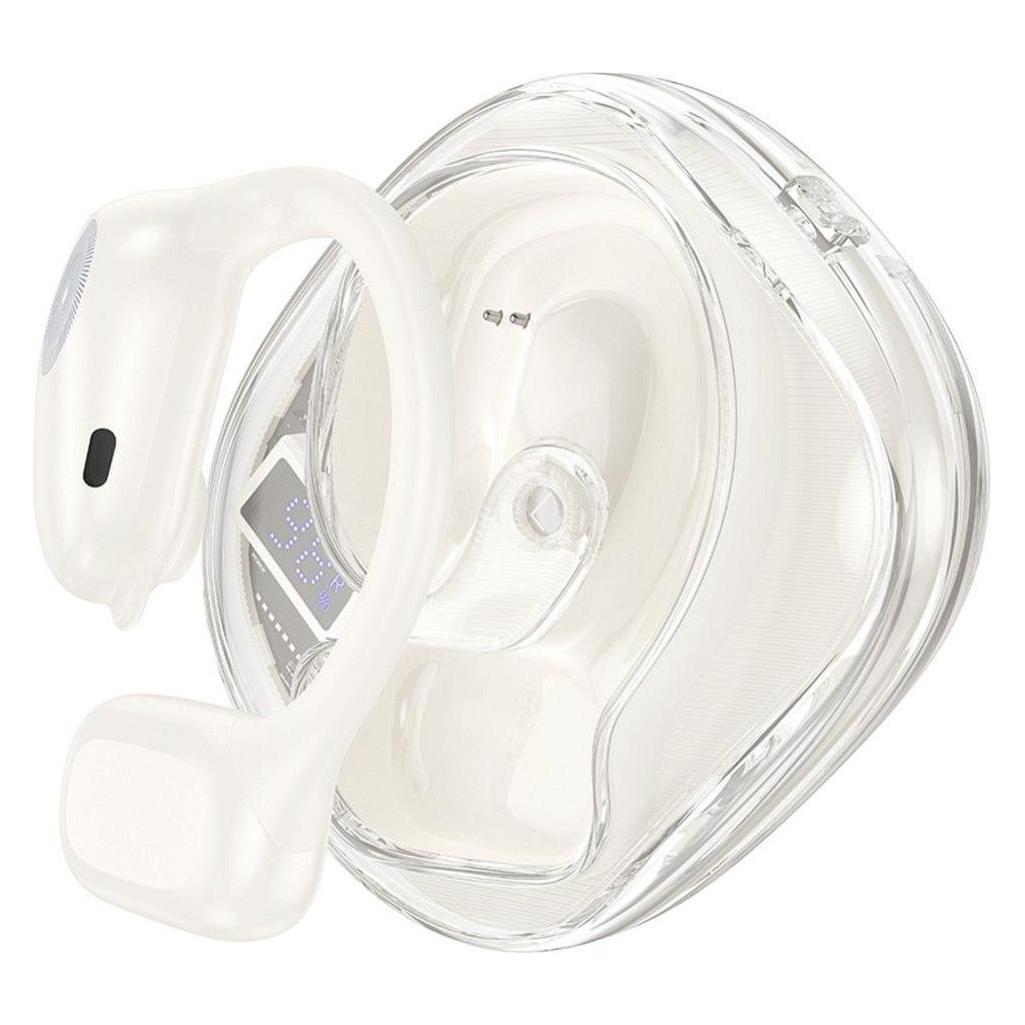 Hoco Wireless headphones wireless earphones bluetooth TWS EA3 milky white (7 h, Kabellos) (47832168)
