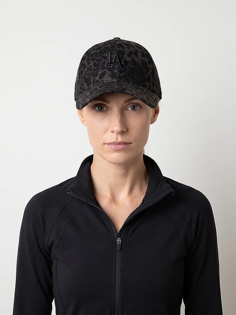 NEW ERA Damen Kappe MLB Cosy Leopard LA Dodgers 9FORTY schwarz W