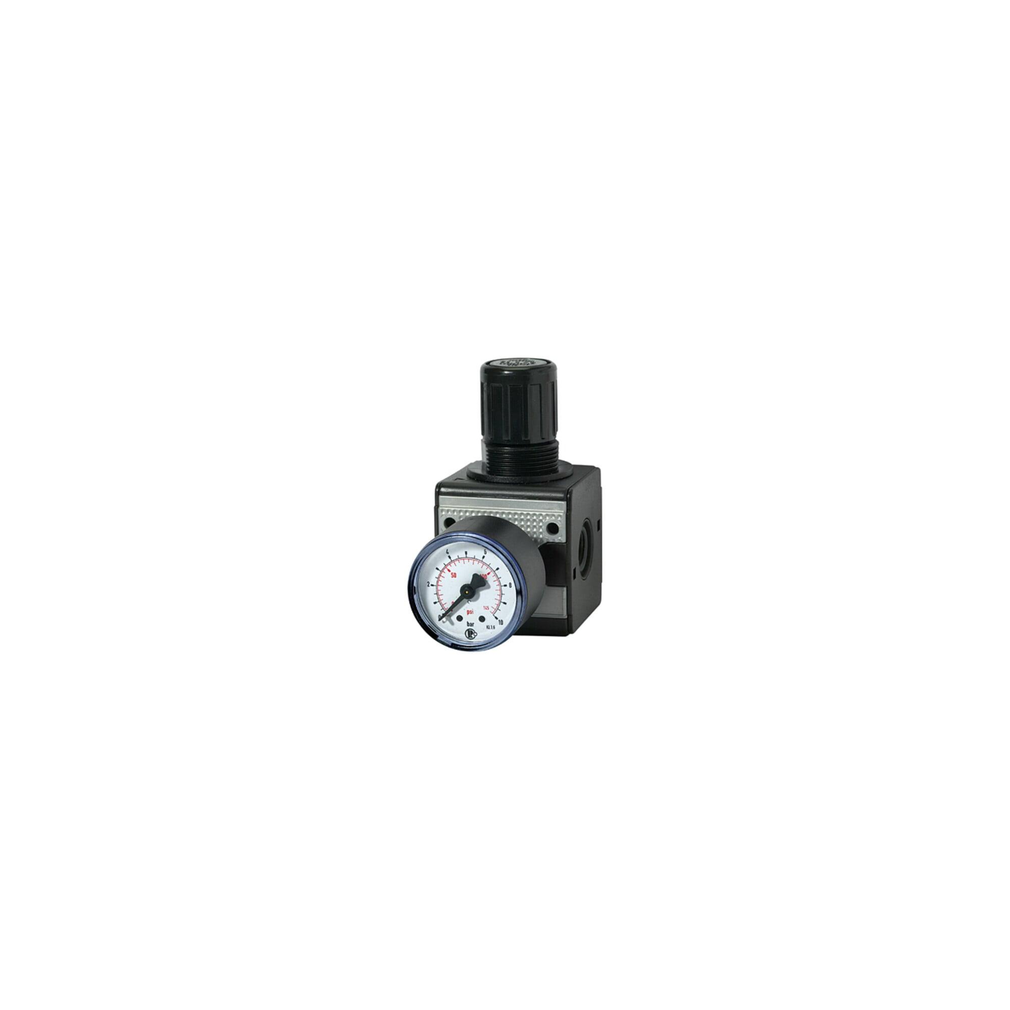 Riegler Druckregler »multifix«, inkl. Manometer, BG 3, G 3/4, 0,2 - 6 bar (R 34 - 6)