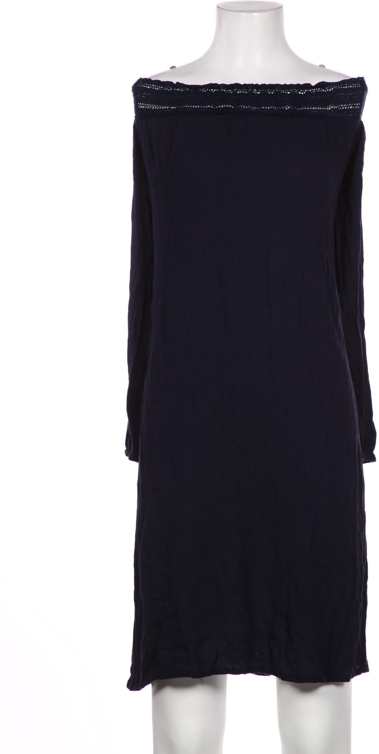 violeta by Mango Damen Kleid, Marineblau, Gr. S, Viskose - Second Hand