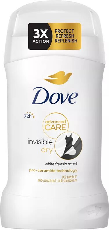 Dove - dvanced Care Anti-Transpirant Deo-Stick Invisible Dry, 50 ml