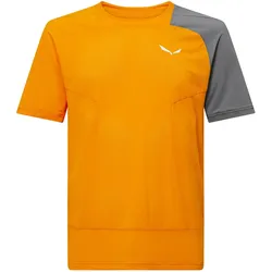 Salewa, Herren, Funktionsshirt, NXT Hybrid T-Shirt (46, S), Orange, 46, S