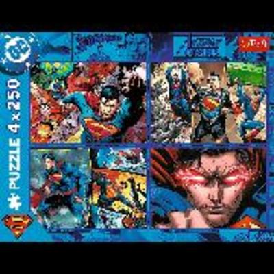 Puzzle 4x250 - Superman