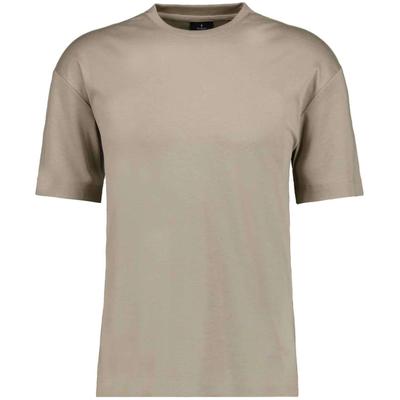 T-Shirt RAGMAN, Herren, Gr. XXL, beige (zimt, 842), Jersey, Baumwolle, regular fit, Shirts T-Shirt