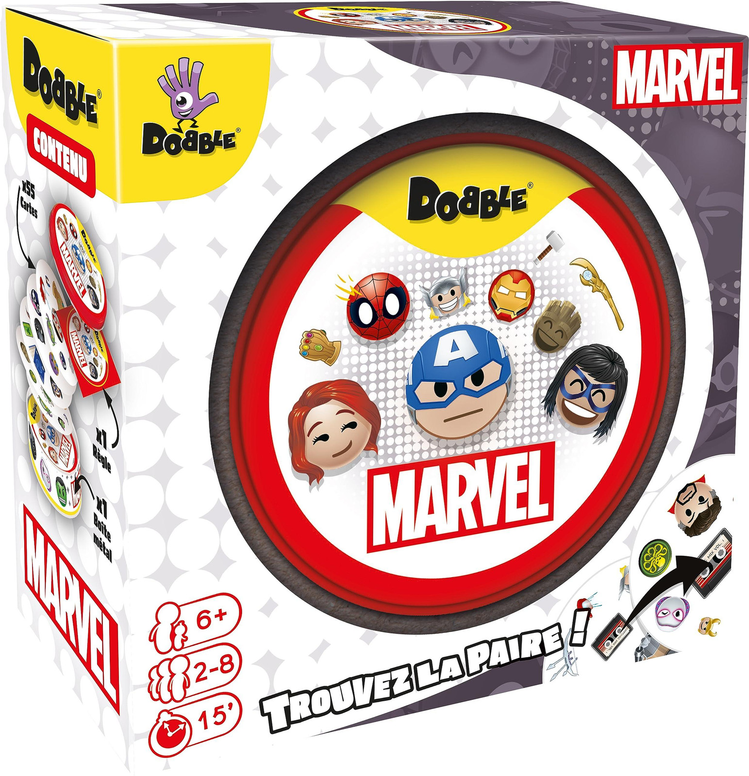 Dobble Marvel Lernspel van Asmodee