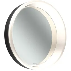 Schneider LUNE D2W Lichtspiegel, rund, rundum LED-Beleuchtung, Durchmesser 733mm, 211.073.01.41, Farbe: Schwarz Matt