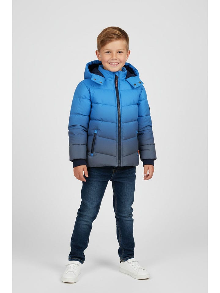 Salt and Pepper Steppjacke in Blau - 122