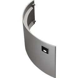 Gusstür für Holzlegefach, Gussgrau für Polar Neo 6, Neo Eck