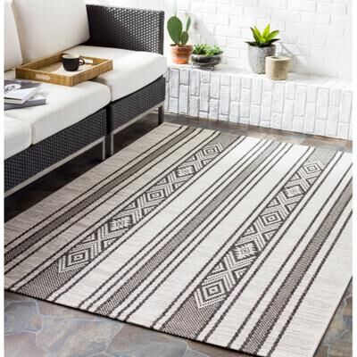 Livabliss Tansy Indoor/ Outdoor Nordic Stripe Area Rug